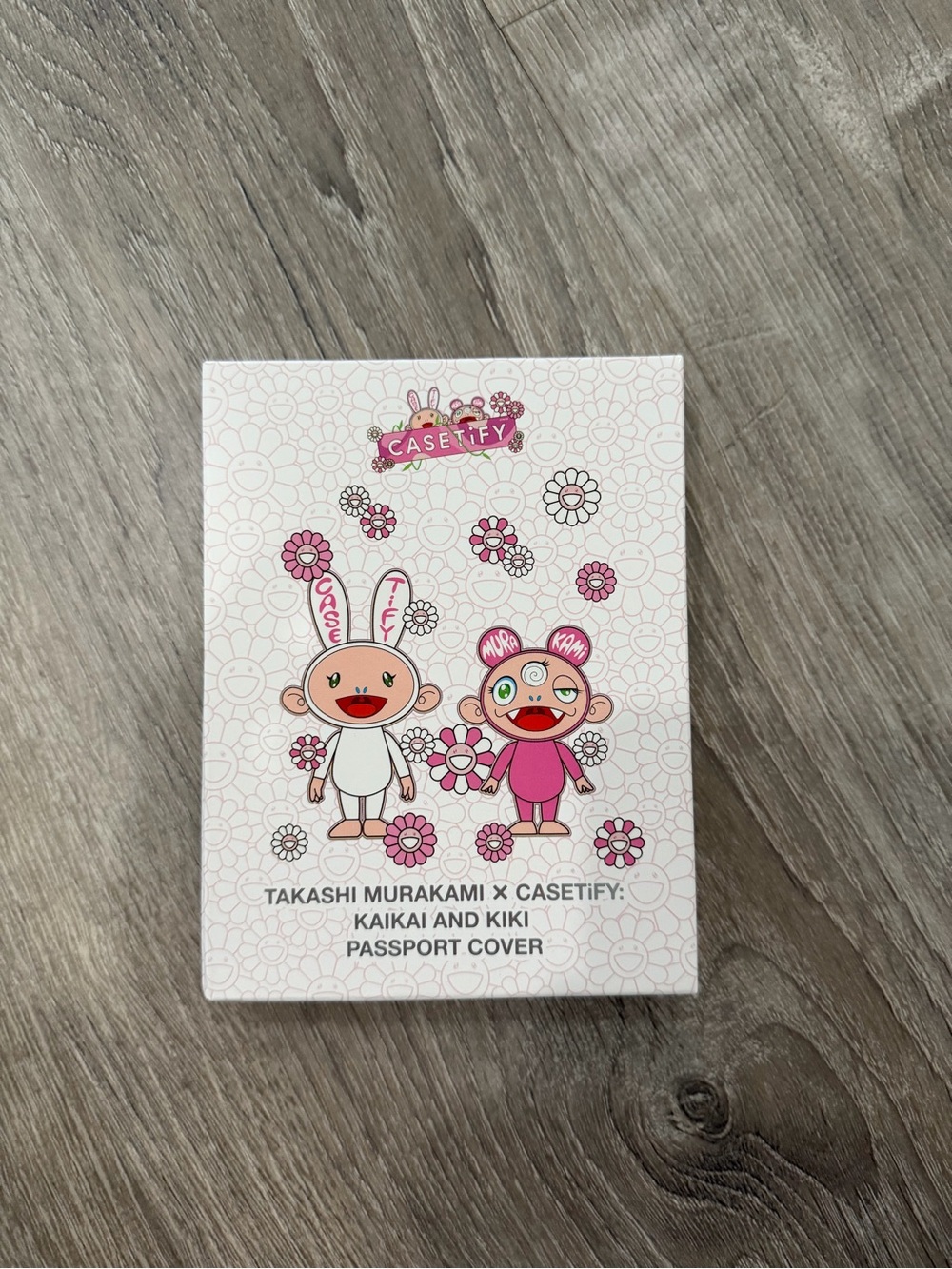Casetify Passport Cover - Pink & White Kaikai and Kiki